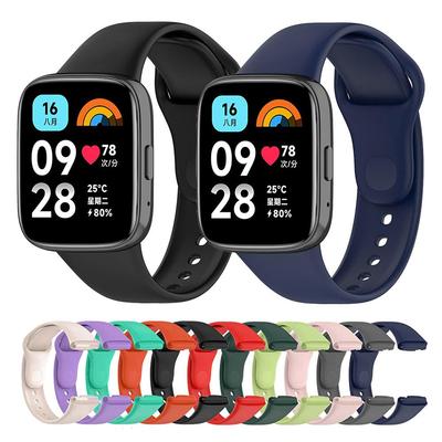 Silicone Strap For Redmi Watch 3 Active/Lite Bracelet Wristband Smart Watch Band