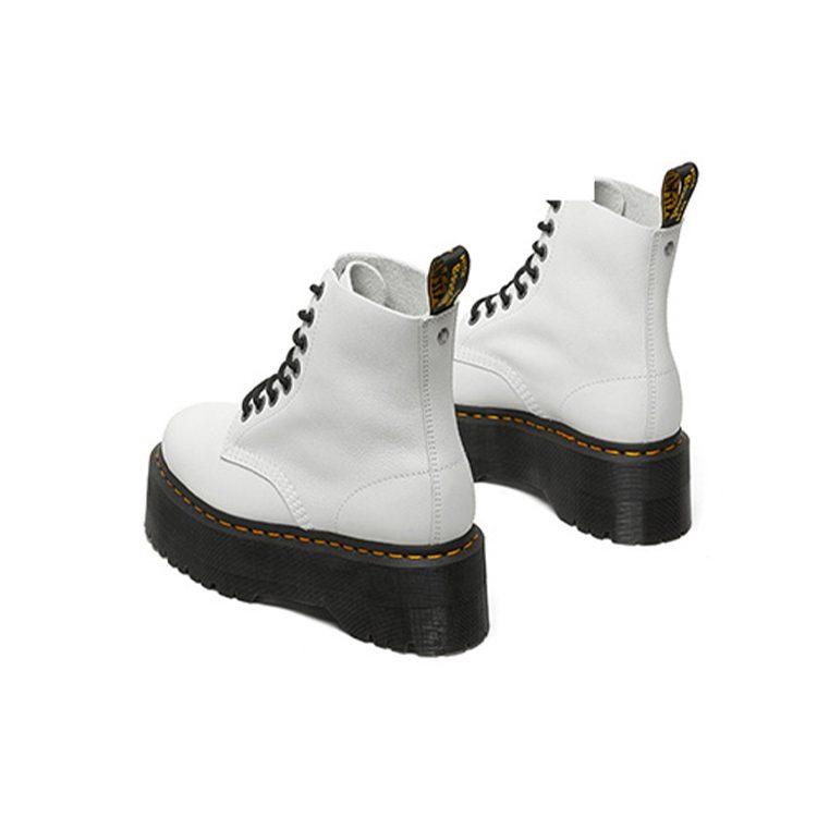 Dr. Martens 1460 Pascal Pisa Combat Boots White Women's 26925113