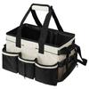 1pc Oxford Cloth Tools Storage Bag Foldable Large Capacity Cleaning Toolkit Crossbody Storage Bag With Handle Home Organizer