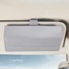 Sunglasses Holder with Hidden Magnetic Closure Simple Installation Car Sun Visor Universal Auto Eyeglasses Organizer Box