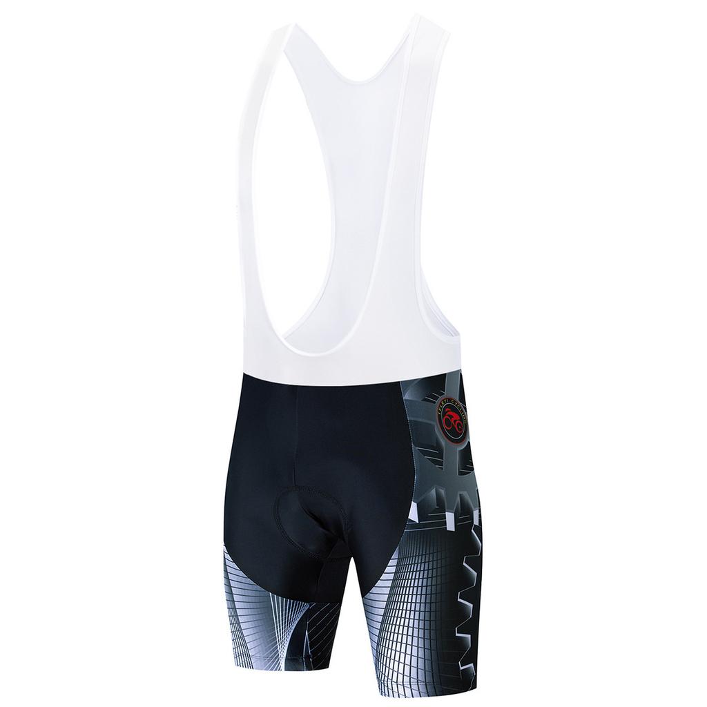 2026 Summer Breathable Cycling Suit Set, Gear Short-sleeved Cycling Suit Set, Sweat-absorbing Breathable Side Strip Short-sleeved Strap Cycling Suit
