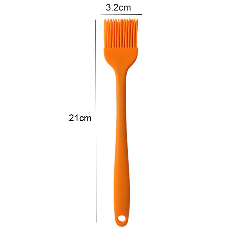 Silicone Basting Brush High Temperature Resistant Pastry Brush Barbecue Brush Cooking Baking Appliance Upgrade