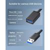 5Gbps USB 3.0 Extension Cable Extender Cord for TV BOX Smart TV Laptop PC Fast Speed USB Cable Extension 0.5m/1m/1.5m/2m/3m/5m