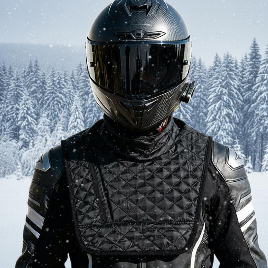 Ghette da Collo per Moto Copertura Traspirante Copricollo Invernale per Ciclismo Pendolarismo Sci Sport Ciclismo Moto Corse all'Aperto