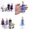 Bezauberndes 5-teiliges Schneekönigin Anna Elsa Frozen 2 Olaf Sven Kristoff Actionfiguren Set