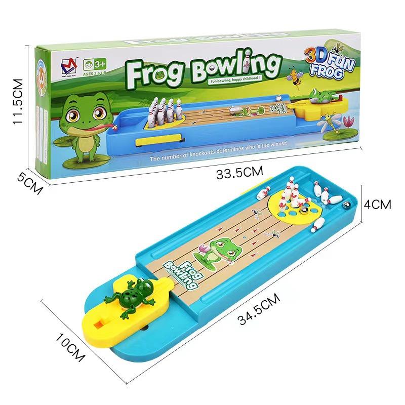 

Tabletop Interactive Bowling Game Develops Hand-eye Coordination And Grasping Skills