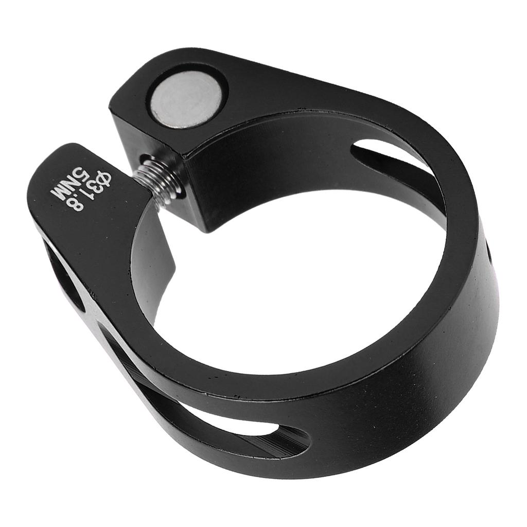 31.8mm Bike Seat Post Clamp Tube Clip Aluminium Alloy   Quick Release Seatpost Collar