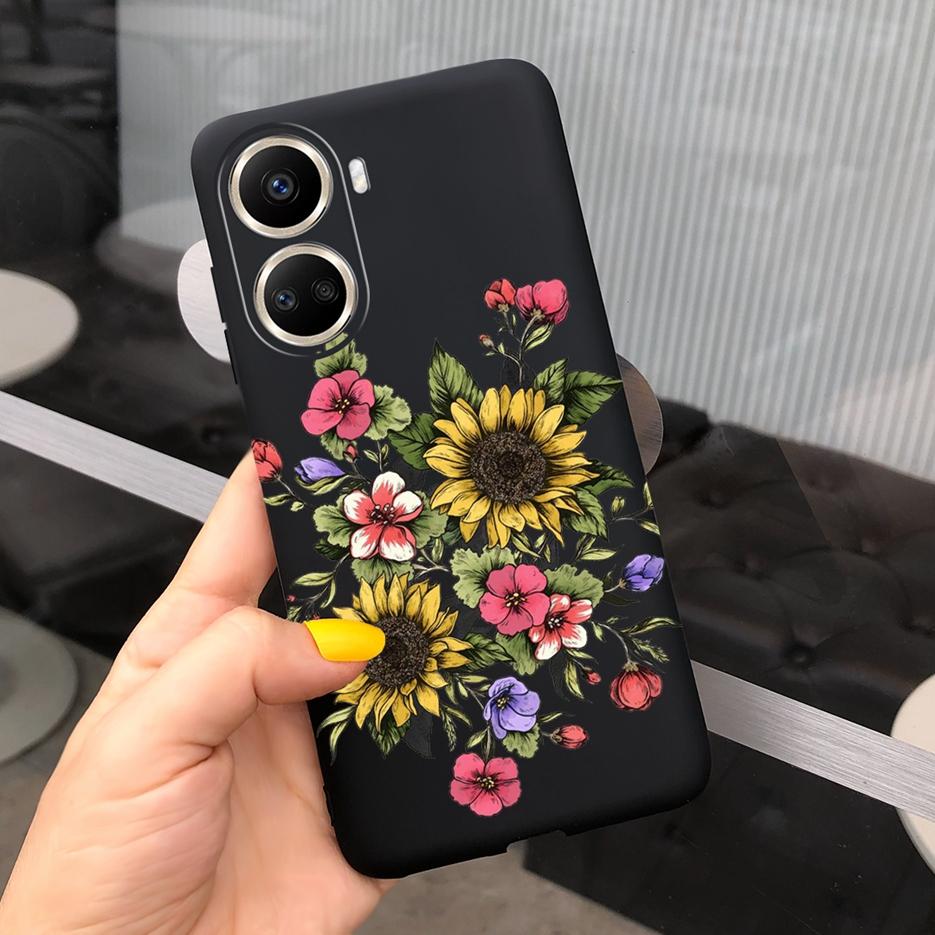 For Huawei Nova 10 SE Case BNE-LX1 BNE-LX3 Cute Candy Painted Cover Soft Silicone Case For Huawei Nova 10SE Nova10 SE Back Cover
