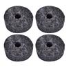 Black + Silver+Grey Cymbal Replacement Parts Felt + Plastic+Metal Hi-Hat Clutch Felt  For Drum Set