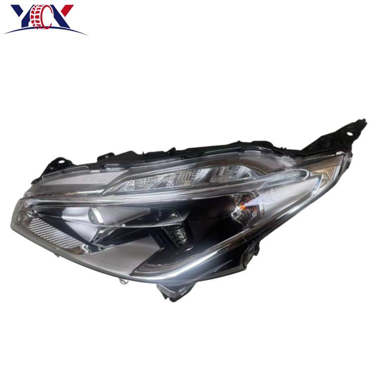 Front Headlight Assembly for Peugeot 208 '16 Models, PC Material, Part Numbers 9810805880 & 9810805780.