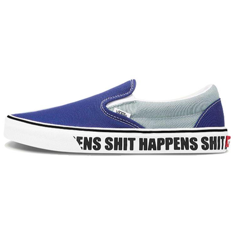 

Vans Слипоны Джинсовые Низкие Кеды для Скейтбординга Унисекс Синие VN0A4U38WTW 36.5