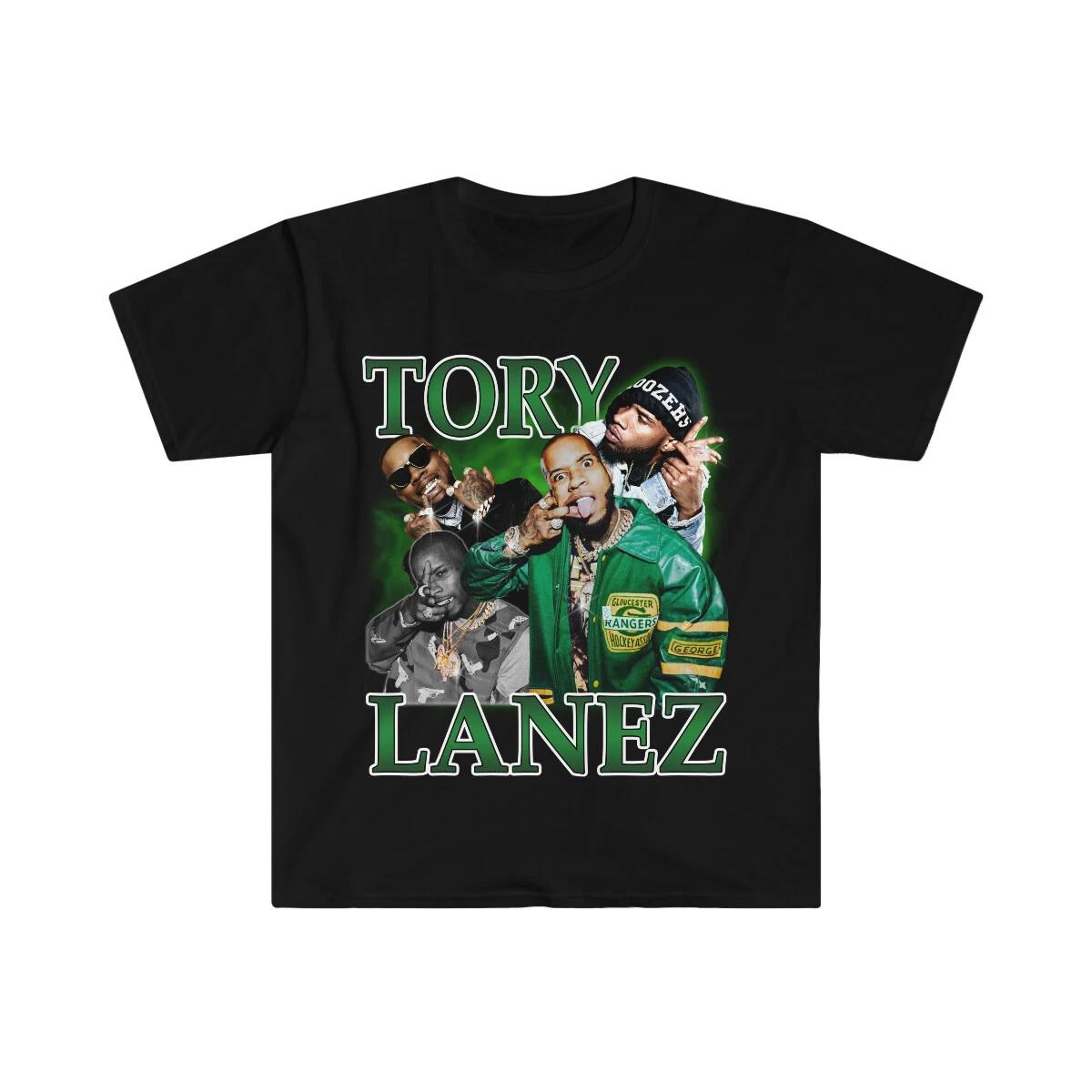 Adult Unisex Tory Lanez Hip Hop/R&B Fan Style Softstyle T-Shirt XL
