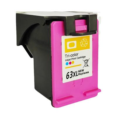 Barevná inkoustová kazeta 63 XL pro HP OfficeJet 3830 4650 5255 DeskJet 1110 2134