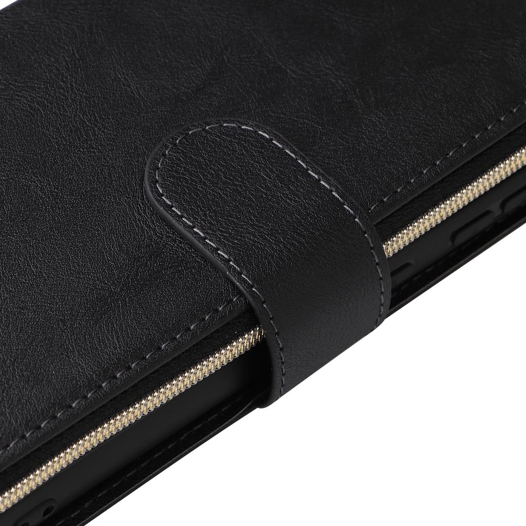 For Samsung Galaxy A33 5G Zipper Wallet Case Card Slots Leather Phone Cover