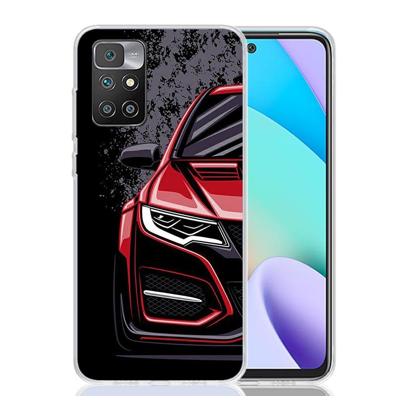 JDM Tokyo Drift Sports Car Male Men Case Phone Cover for Xiaomi Redmi 12 12C 10 10C 10A 9 9C 9A 9T 8 8A 7 7A 6 Pro 6A S2 K20 K30