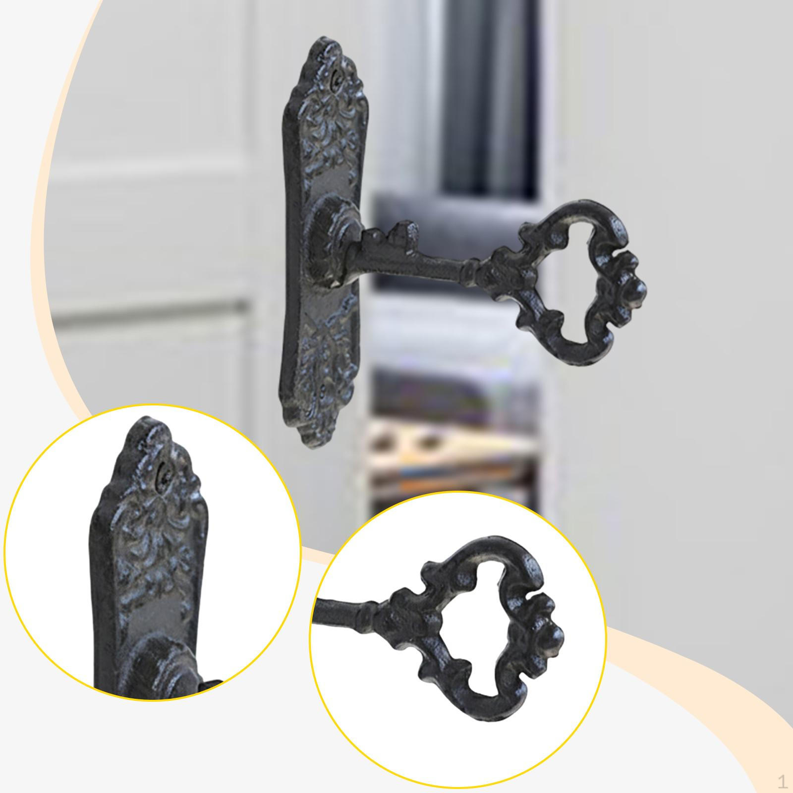 

Ручка для ворот Сверхпрочные аксессуары Легко установить Многоцелевая для мебельной фурнитуры Прочная амбарная