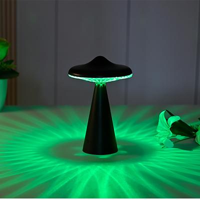 RGB UFO Atmosphere Night Light USB Charging Decoration Gift Bedside Bedroom Bar Creative Touch Small Table Lamp