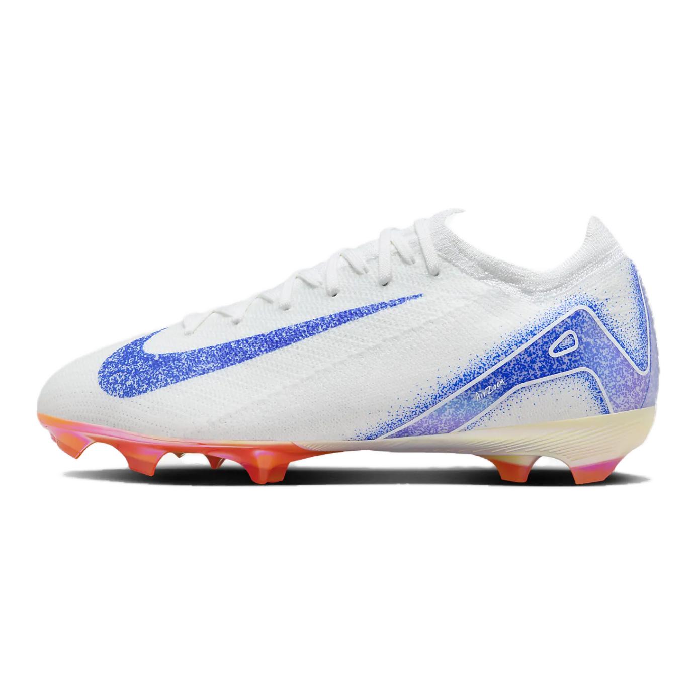 

New Nike Mercurial Vapor 16 Pro Slip-Resistant Cushioning Wear-Resistant Low-Top Kids Soccer Shoes White Blue Kids HM8953-100 38.5