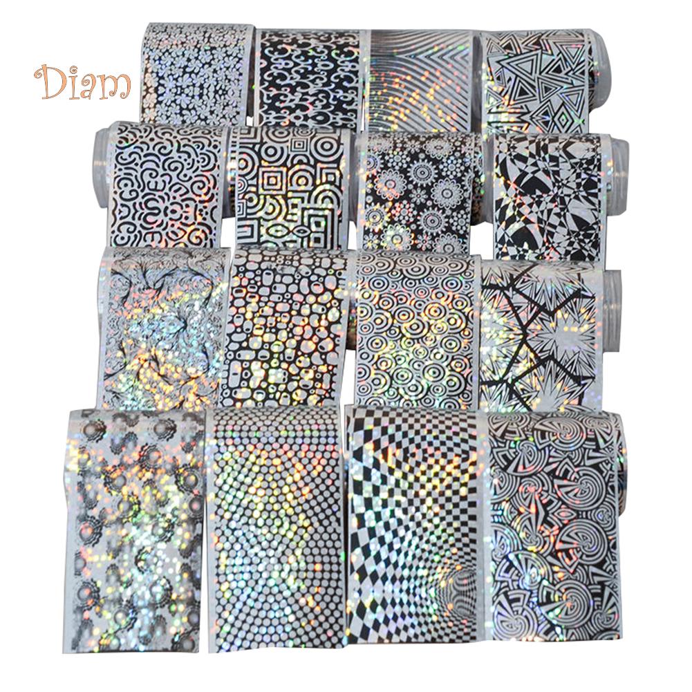 NO.PS Starry Sky Nail Folie Nail Art Transfer Sticker Instrument de manichiură DIY Nail Art