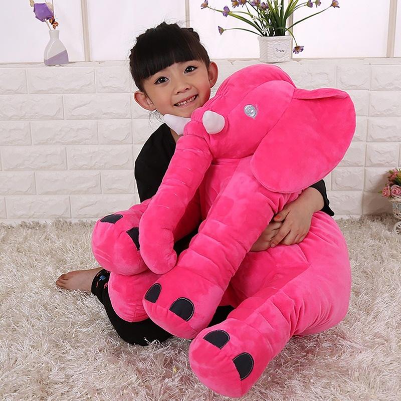 Animal Plush Elephant Doll Stuffed Elephant Plush Soft Pillow Kid Toy