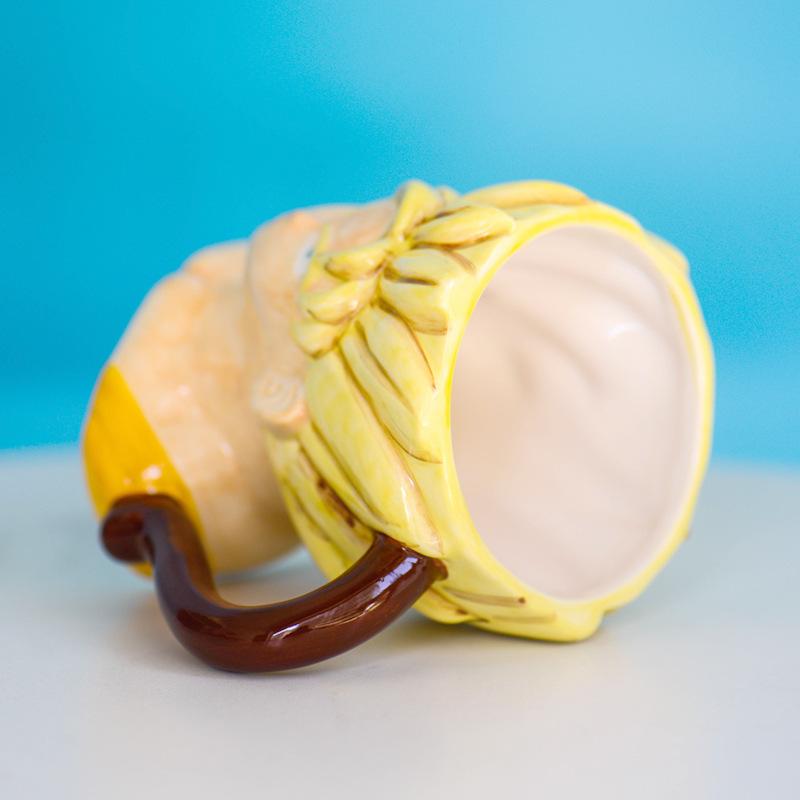 Cartoon Anime Dragon Ball Mug, Ceramic Sun Wukong Mug, Good-looking 3D Hand-painted Creative Children's Water Cup