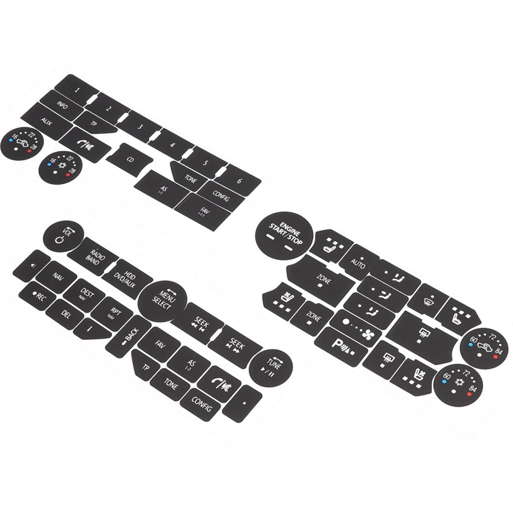 Reparatie Stickers Knop Reparatie Interieur Accessoires