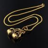 Modische Herren Boxhandschuh Anhänger Kette Halskette Fitness Sport Schmuck Geschenk