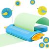 Handheld Roller Paper Embosser for Making Decorative Pattern on Craft Card Wrapping Paper Ideal for Artistics