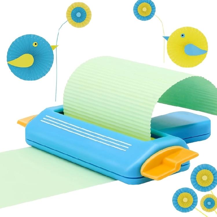 Handheld Roller Paper Embosser for Making Decorative Pattern on Craft Card Wrapping Paper Ideal for Artistics