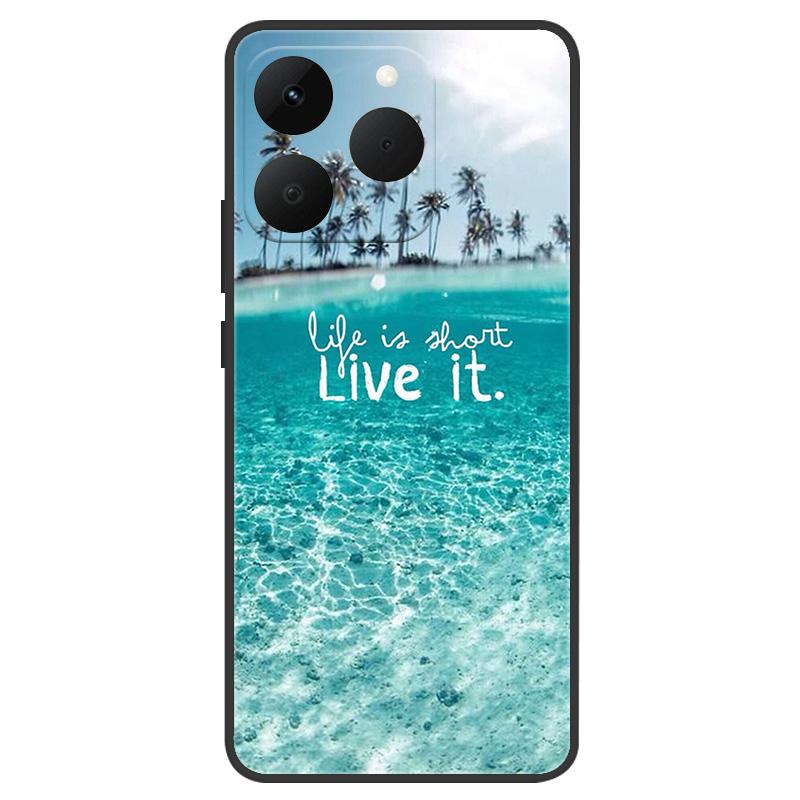 Per Custodia Realme 15T Realme15T 5G NUOVO TPU Silicone Antiurto Gatto Copri Telefono Per Realme 15 T 15t 2025 Funda Stampa Morbido Guscio