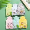 1PC Cute Cartoon Water Injection Plush Warm Water Bottle Winter Warmer Christmas Winter Gift Mi Z9R0