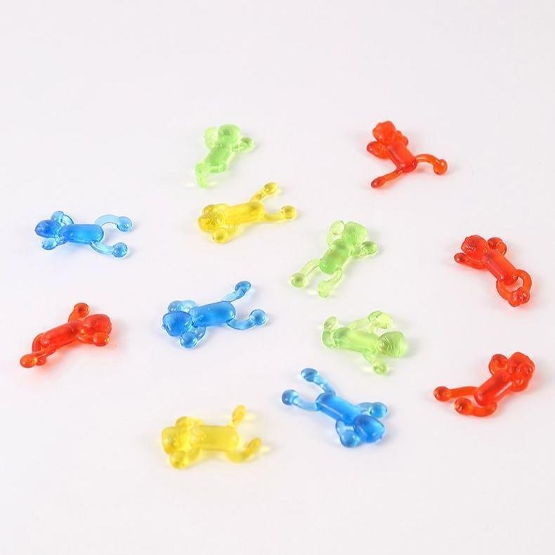 

20/Pcs Tpr Sticky Little People Squishy Fun Soft Material Small Toys Creative Stretchable Little People Toys Birthday Gift (As shown-8145)-