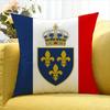 NNapoleonic French DDrapeaux flag Various Sizes Square Pillow Case For Car Home Bedchamber Decor