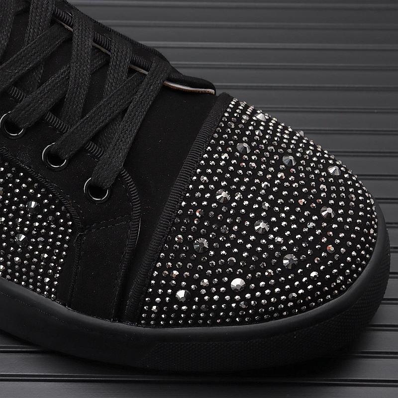 MoteHerresko Lær Mann Herre Herresneakers Pensko for Menn Luksus Designer Loafers Plattform Menn Lær Mann Sko