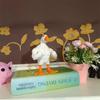 Fun Muscular Duck Statue Ornament Buff Duck Figurine Magnetic Goose Duck Keychain Tool Holder Desktop Organizer Funny Prank Gift