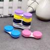 1/1pc Glasses Contact Lenses Box Left Right Eyes Contact Lens Container Candy Color Mini Women Men Travel Contact Lenses Case