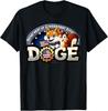 D.O.G.E DOGE Department Of Government Efficiency Squirrel Unisex T-Shirt