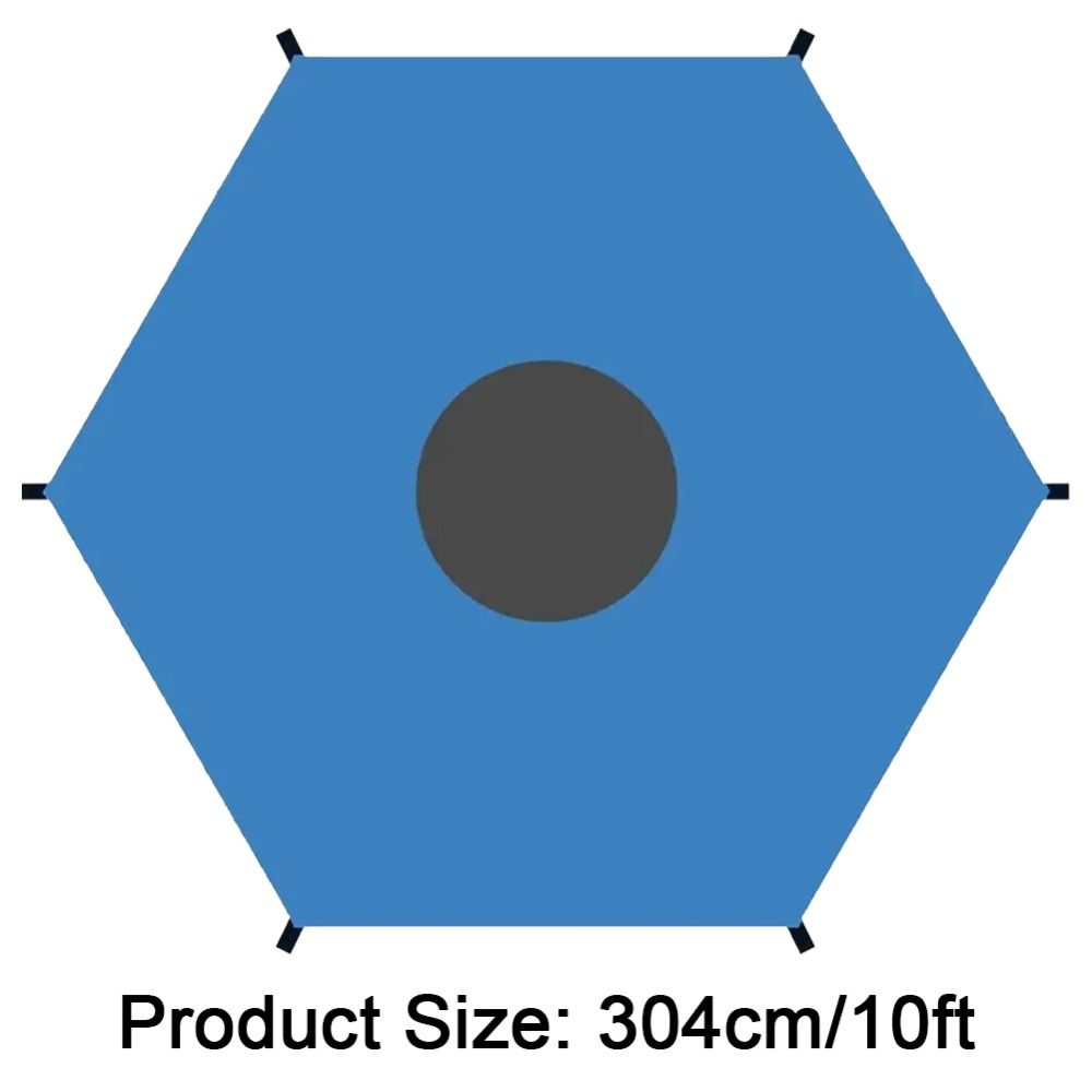 Waterproof Trampoline Sunshade Roof 6/8/10ft Trampoline Top Cover  Entertainment