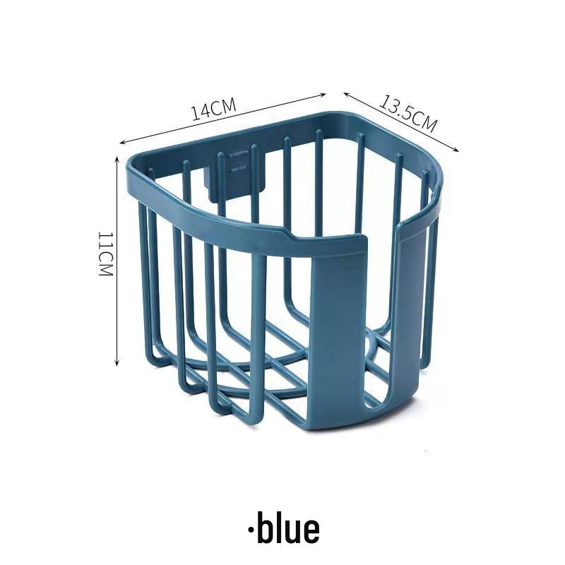 Wall-Mounted Punch-Free Toilet Paper Holder & Dispenser