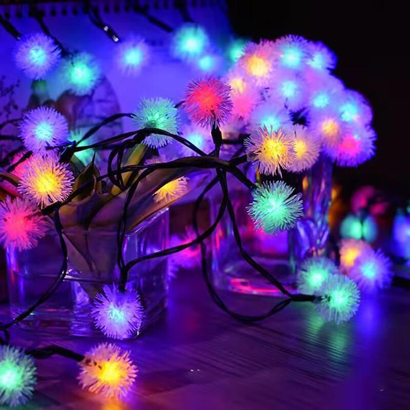 Dandelion Ball LED String Lights