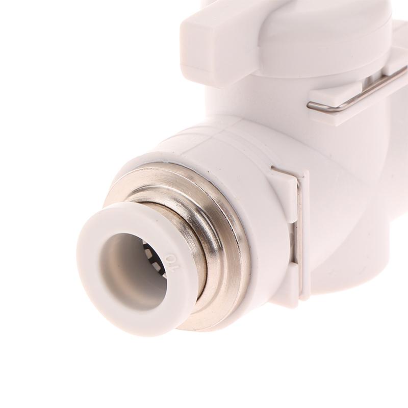 Buc 4Mm 6Mm 8Mm 10Mm 12Mm Black Pneumatic Push In Quick Joint Connector Hand Valve To Turn Switch Manual Ball Current Limiting