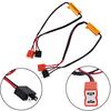 2Pcs H7 50W Led Decoder Car Load Resistor Warning Canceller Decoder Light
