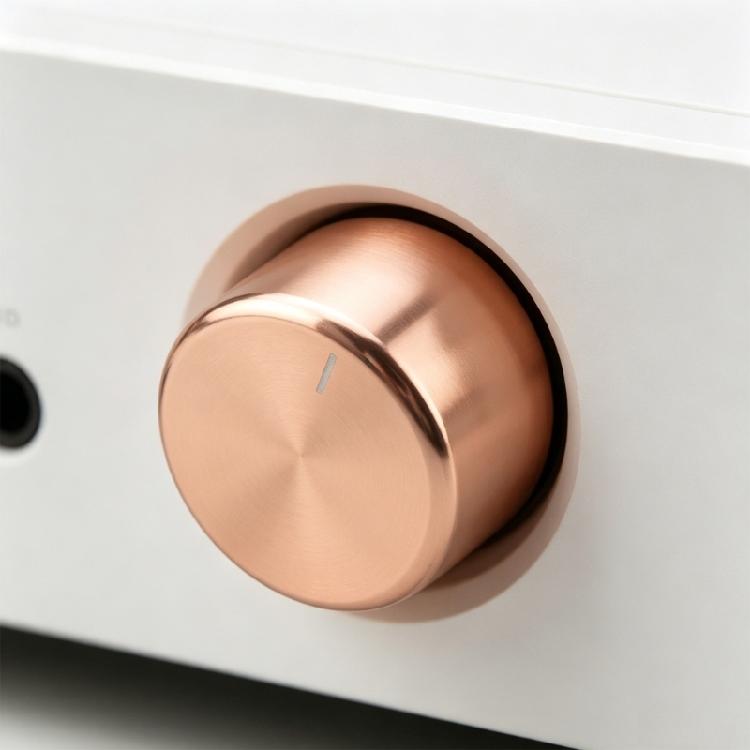 Precise Volumes Control Knob Aluminum Volumes Knob Cap 35X22Mm for Speakers