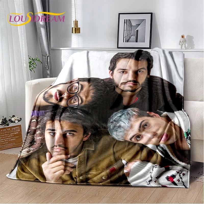 Morat Music Band Isaza Villamil Singer 29 Style Blanket,Soft Throw Blanket for Home Bedroom Bed Sofa Picnic Travel Office Cover