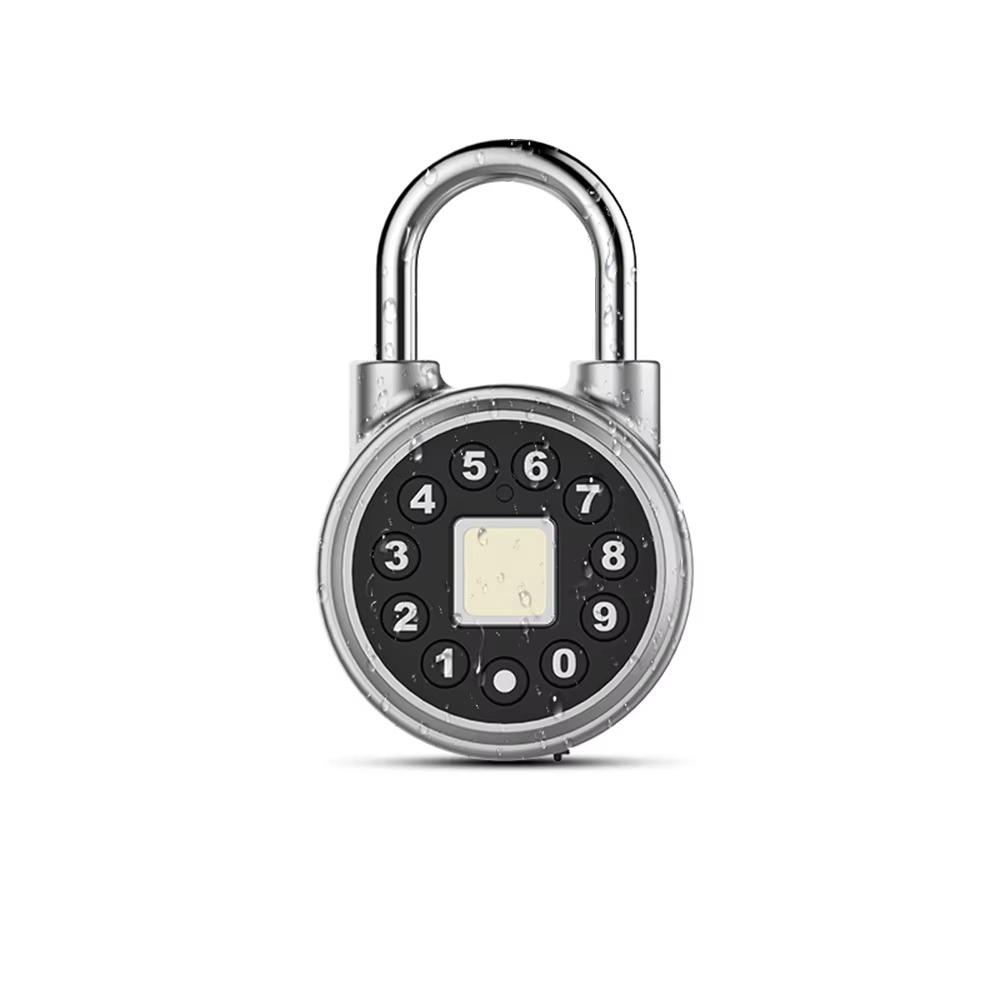 Type C Charge Waterproof Fingerprint Padlock General Security Smart APP Locker  Suitcase