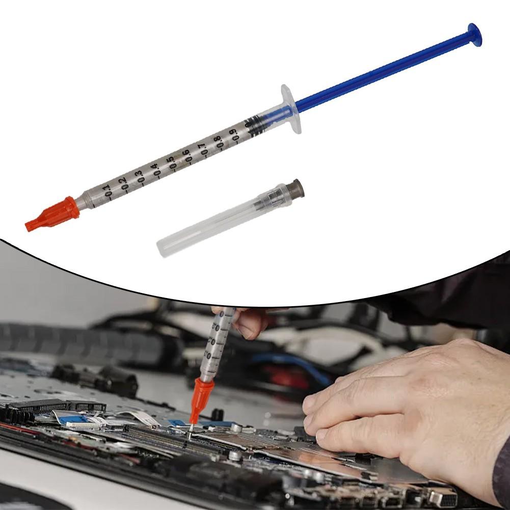 Leitfähiger Klebstoff, starke Verarbeitbarkeit, 0,2/0,3/0,5/0,7/1,0 ml, Zubehör