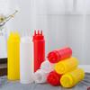3-nozzles Sauce Bottle Cooking Gadgets PE Squeeze Bottle Olive Oil Storage Jar Condiment Dispenser Seasoning Accessories