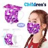 Children's Disposable Tie-dye Starry-sky Printed Mask Disposable Face Mask Ear Loop Mask 10PCS