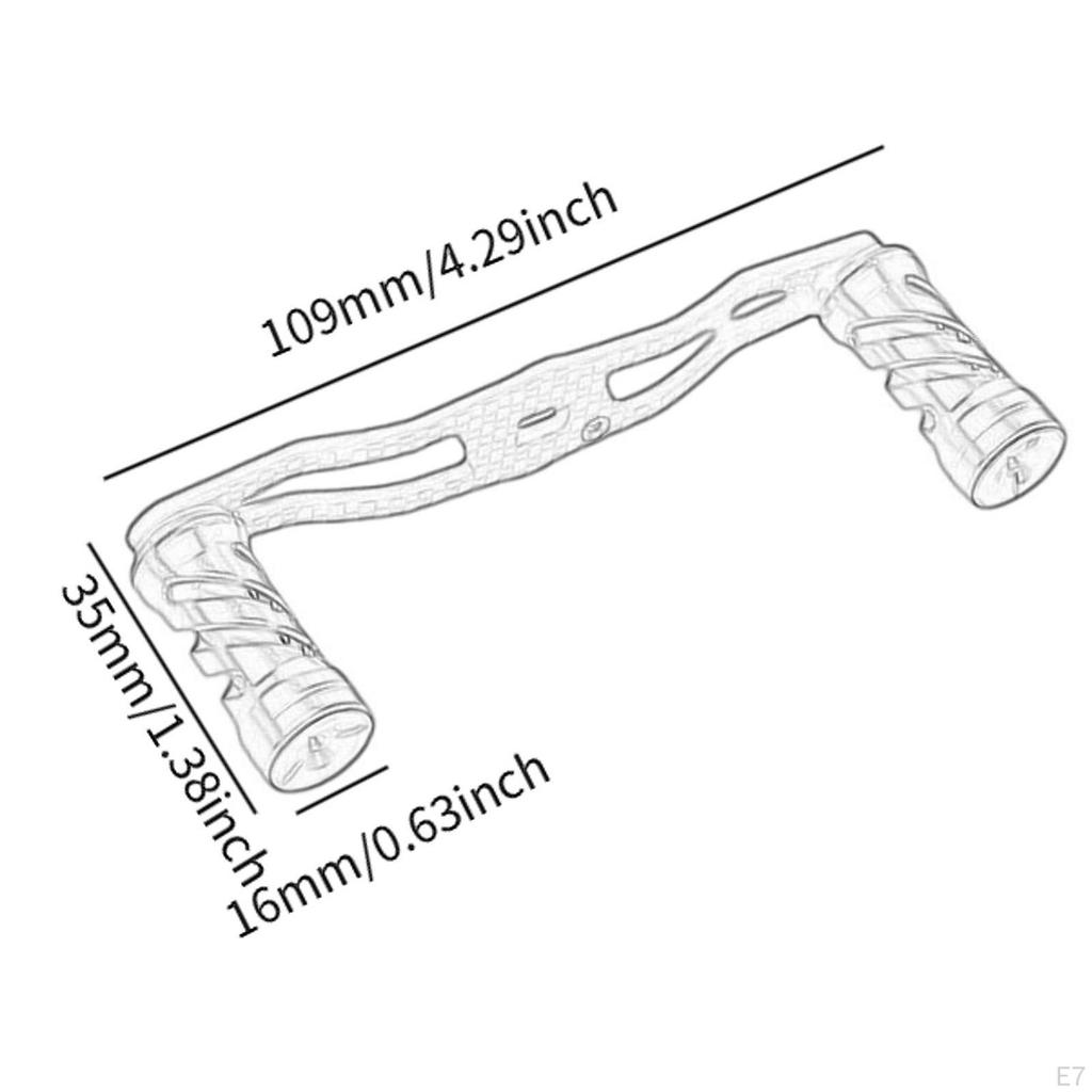 Baitcasting Reel Replacement Part Fishing Handle Tackle Saltwater Freshwater
