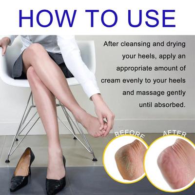Foot Care Cream, Gentle Exfoliating, Moisturizing, Daily Foot Care Cream For Heels.